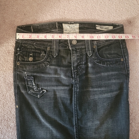 Taverniti | Jarvis Denim Skirt Size 25 - Picture 6 of 7